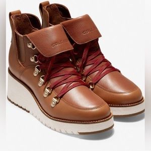 Cole Haan ZeroGrand waterproof wedge hiker boot